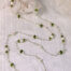 River of Pearls ~ Peridot Necklace overview