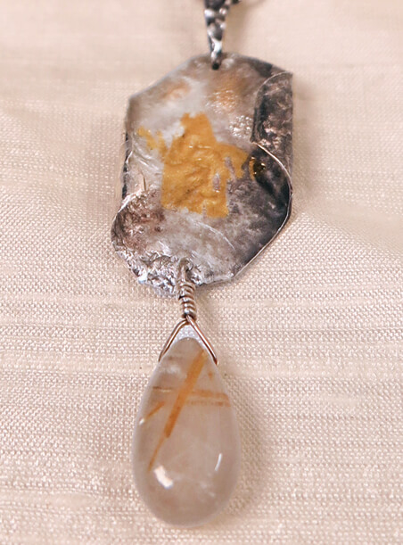 Rutilated Quartz Necklace